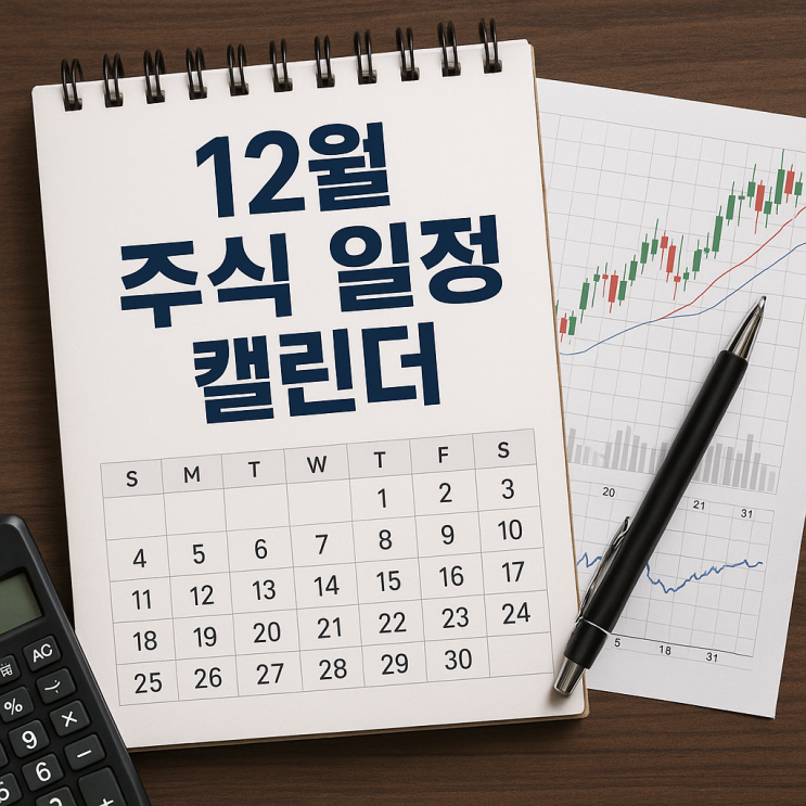  12월 주식 일정 캘린더, 네 마녀의 날부터 FOMC와 배당락일 완벽 정리 (2025년 마무리)