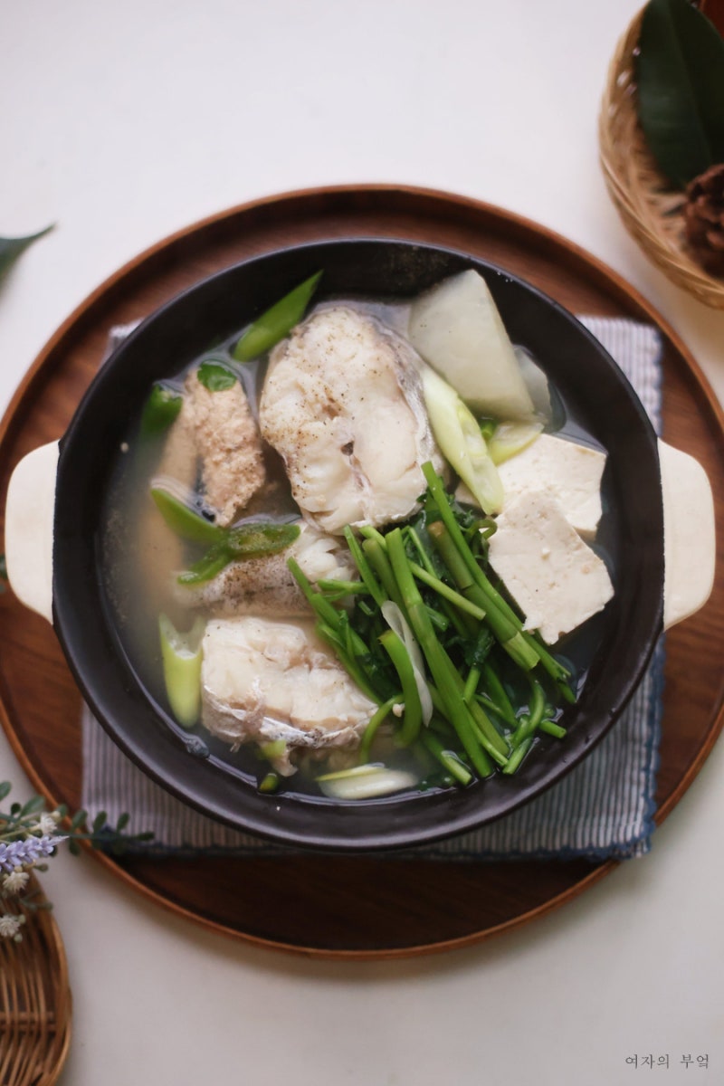 맑은 대구탕 끓이는법 대구지리탕 레시피 대구요리