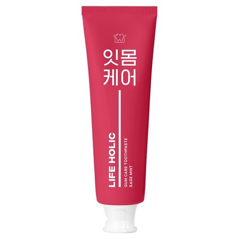  라이프홀릭 잇몸케어 치약 세이지민트향