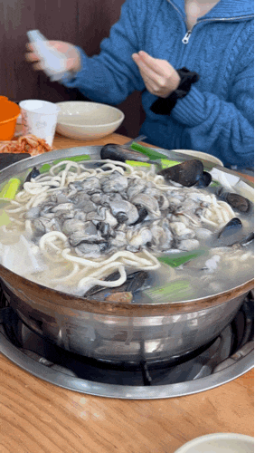 논산 현지인 맛집｜생굴 듬뿍! 양 많은 ‘강경 해물칼국수’ 솔직 후기