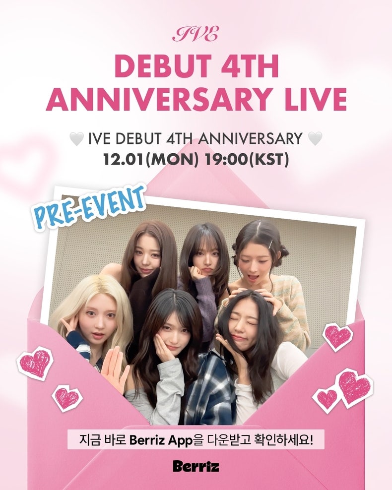 "Four Years with DIVE"... IVE Holds a Special Live to Commemorate Their 4th Debut Anniversary