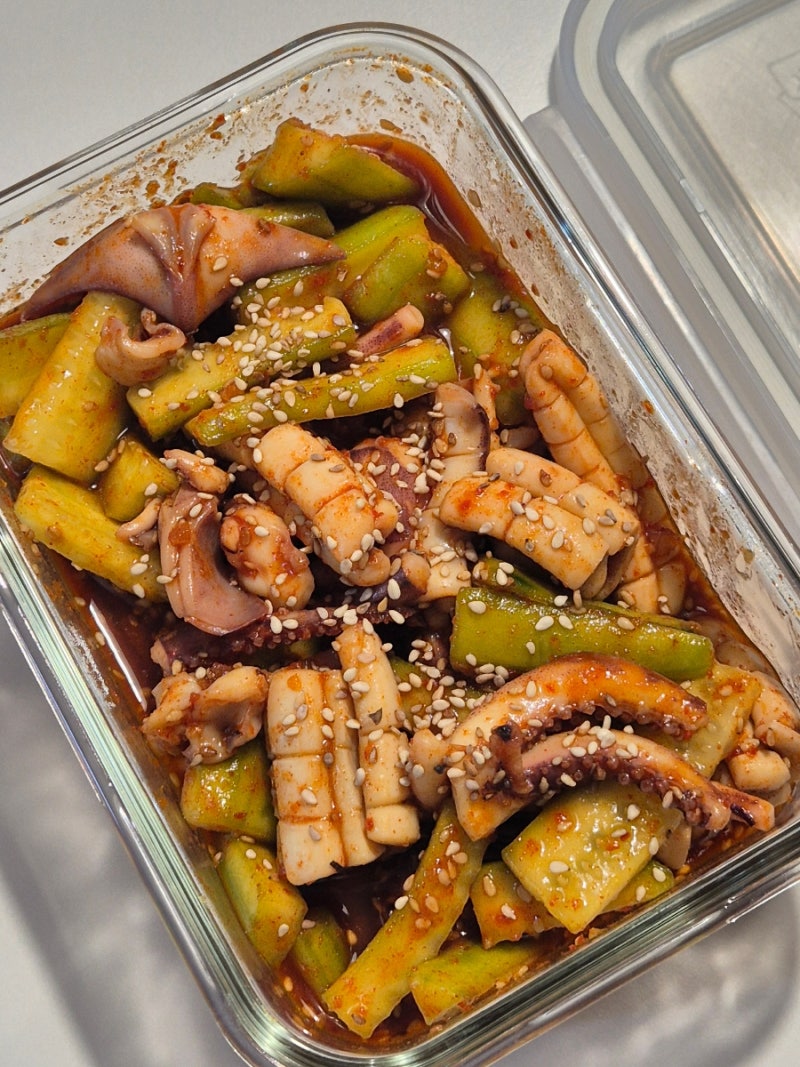 오징어초무침 류수영 레시피 따라 하기