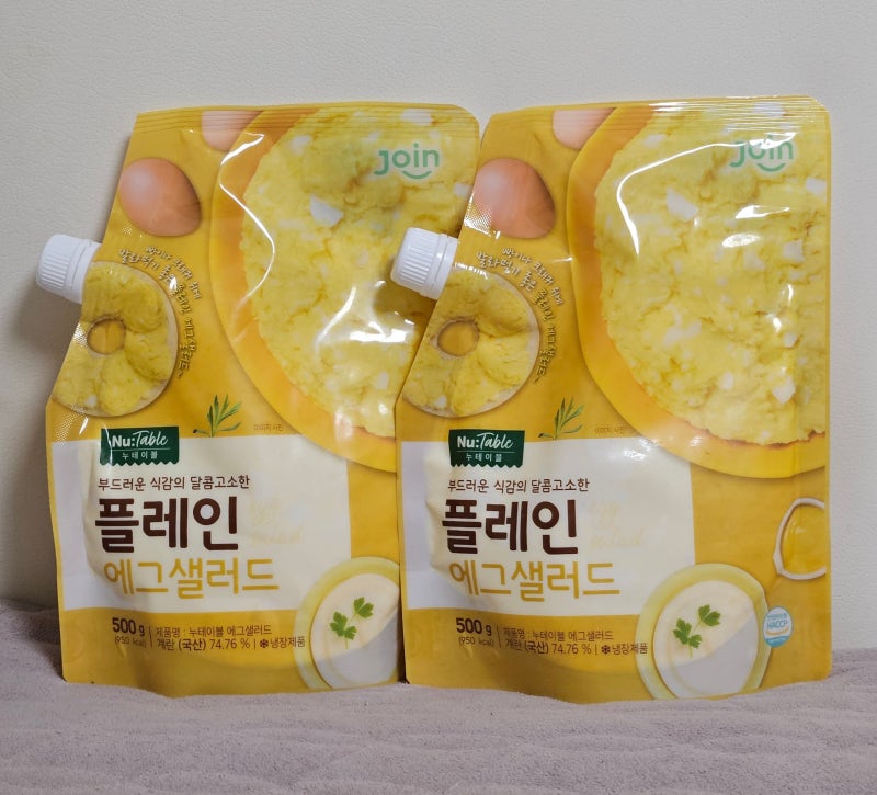 빵에 발라먹기 좋은 '[조인] 누테이블 플레인 에그샐러드'