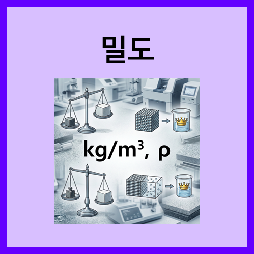  [SI 유도 단위]밀도