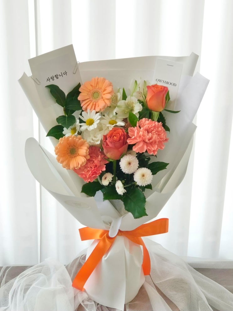  북수원자이꽃집 화사한 꽃다발 (수원꽃배달, 파장동꽃집, 이목동꽃집, 온무드플라워스튜디오)