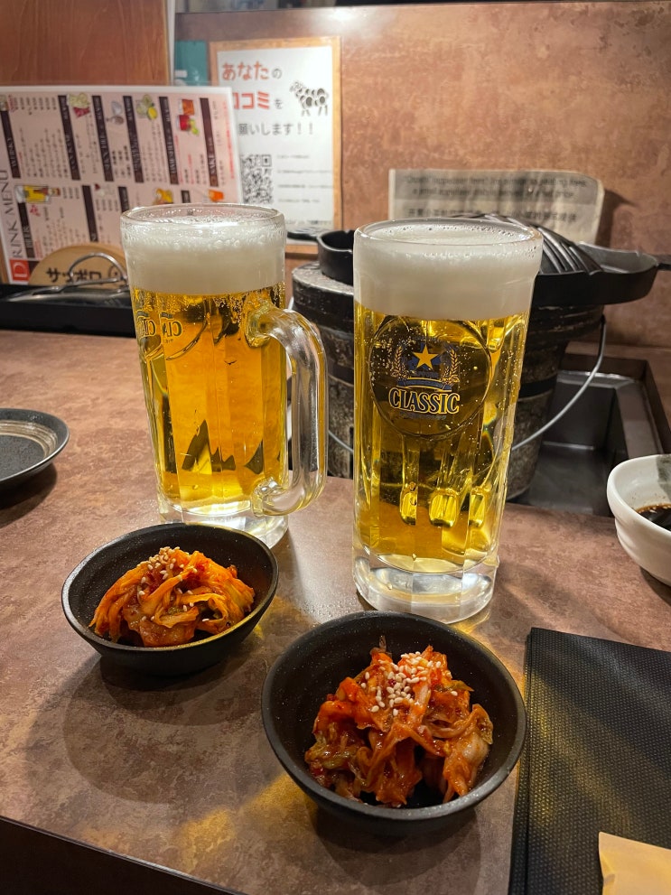  일본 삿포로｜홋카이도 징기스칸 마사진 스스키노 본점(北海道ジンギスカンMASAJINすすきの本店)