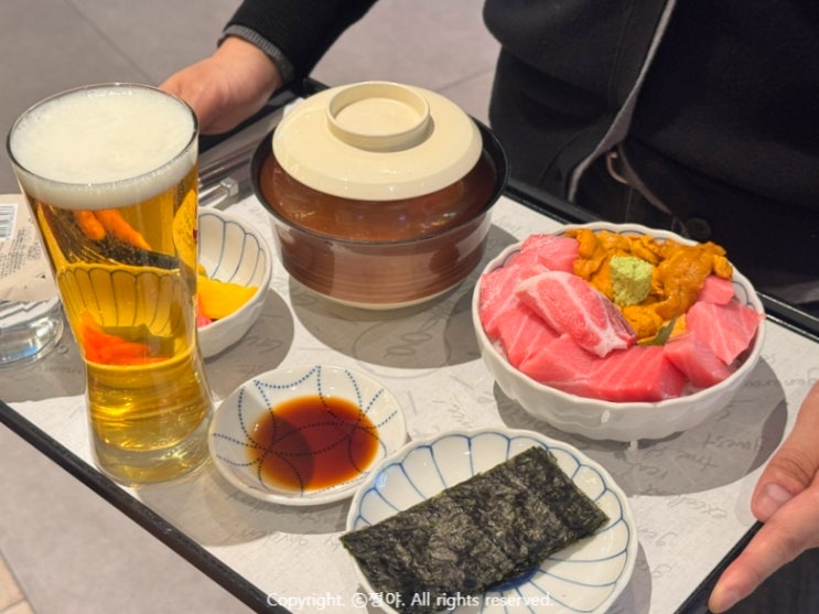  한강진역 맛집 고메이494 서울동 카이센동 민물장어 덮밥