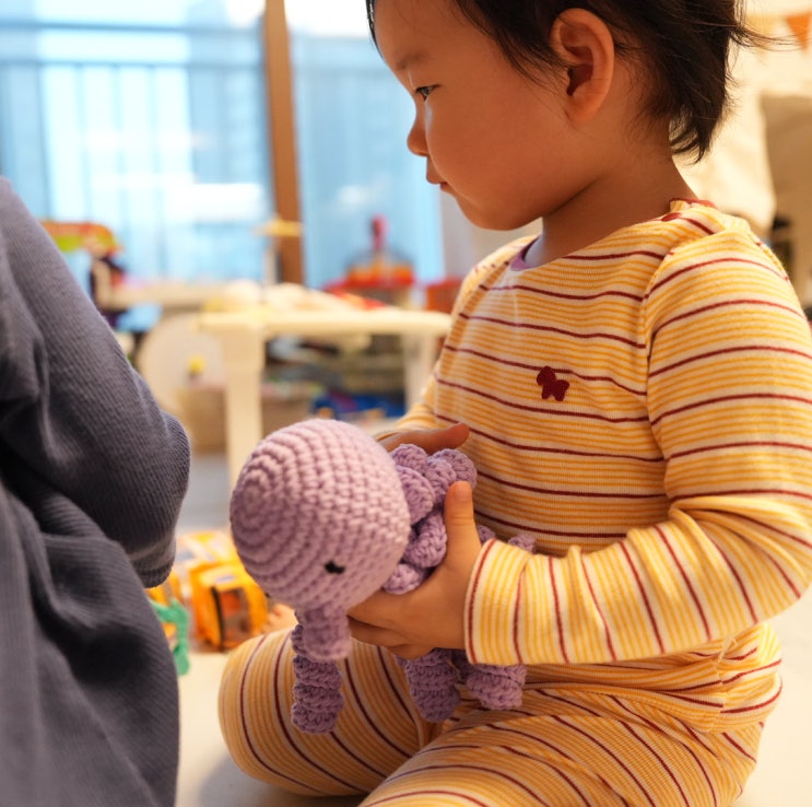  [손끝이야기] 둥이네코바늘 문어탯줄인형 옥토인형 | 쌍둥이 아빠의 내돈내산 찐 사용기