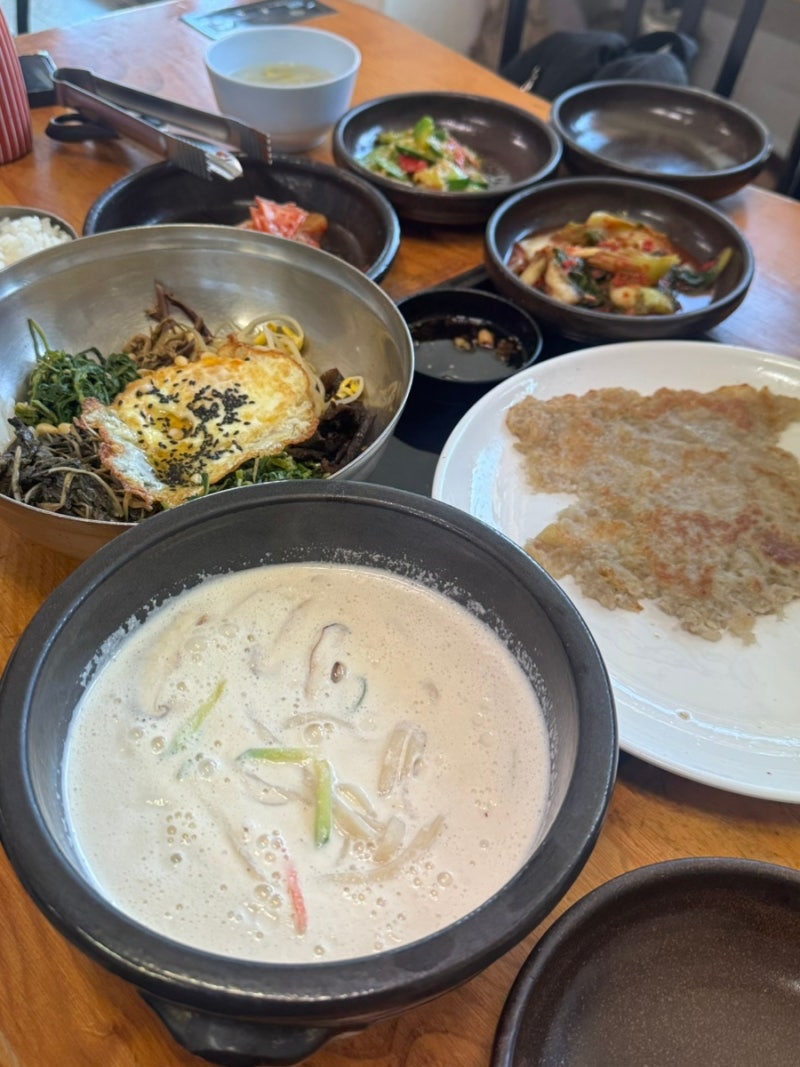 가평 현지인 맛집 | 유명산 종점가든 구수한 잣칼국수