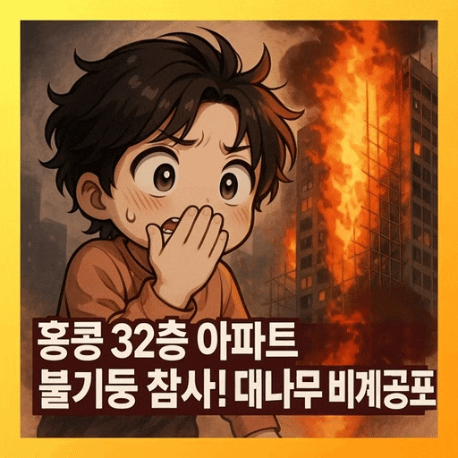  홍콩 화재, 32층 아파트가 횃불이 된 이유, 다수 사망자 키운 대나무 비계의 진실