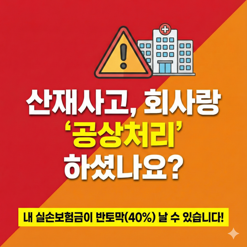 산업재해 '공상처리' 시 실손의료비 보장은?
