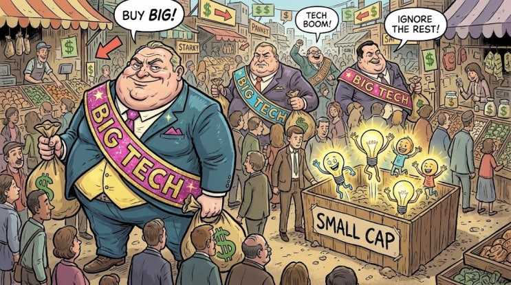  S&P 500 7000 포인트 임박 속 저평가된 중소형주와 2026년 시장 전망