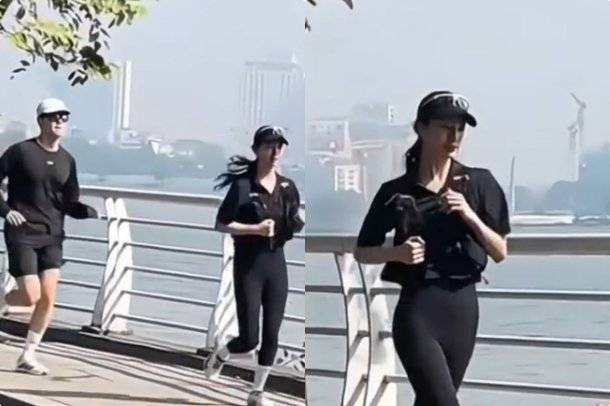 [화제] <b>수지 김선호</b>, <b>베트남</b> 서호 <b>러닝</b> 포착! 영화 '현혹' 촬영... 