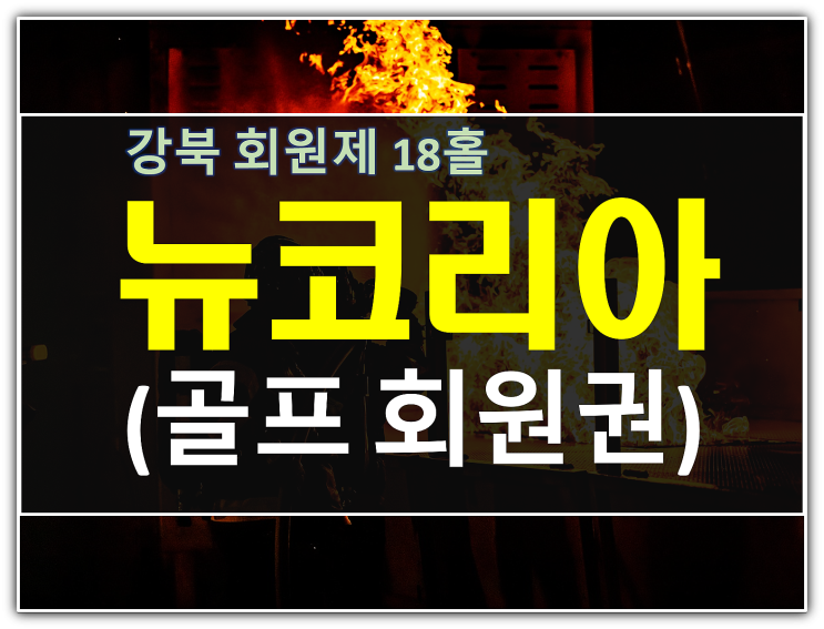  뉴코리아cc회원권 법인이 주목해야하는 이유