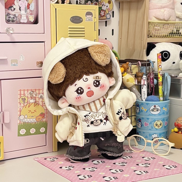  20cm 귀염둥이 강아지 세트 인형옷 아이돌인형옷
