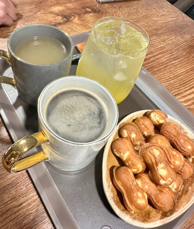  광양 중마동 프라이빗한 땅콩빵 맛집 카페 - 환희커피하우스