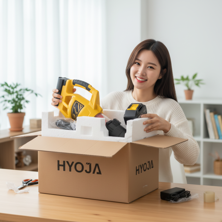  대형 송풍기 추천, 낙엽 제설부터 세차까지 효자 무선 42V 대포로 끝! (눈치우는 기계)