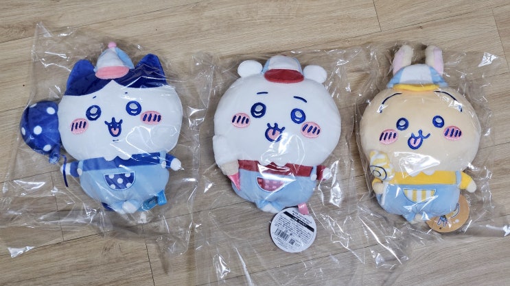  일본 두근두근 유원지 치이카와 먼작귀 누이구루미 마스코트 리뷰