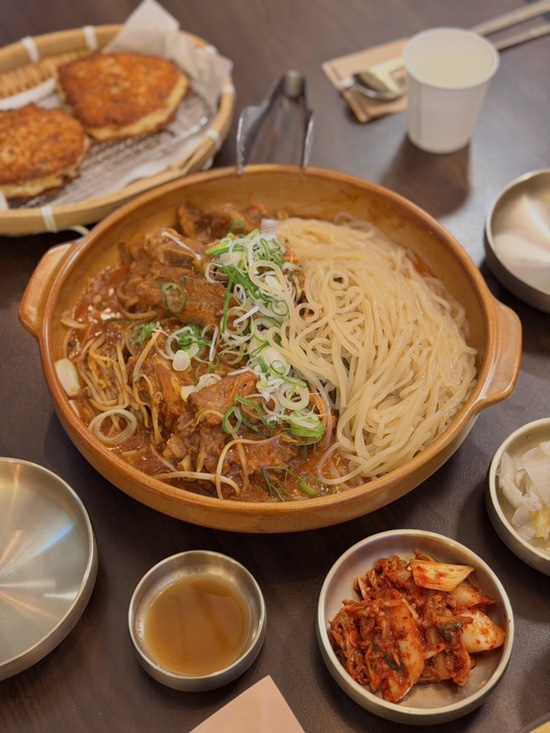  뼈찜에 감자면 추가 필수인 광명 맛집 전무님 후기
