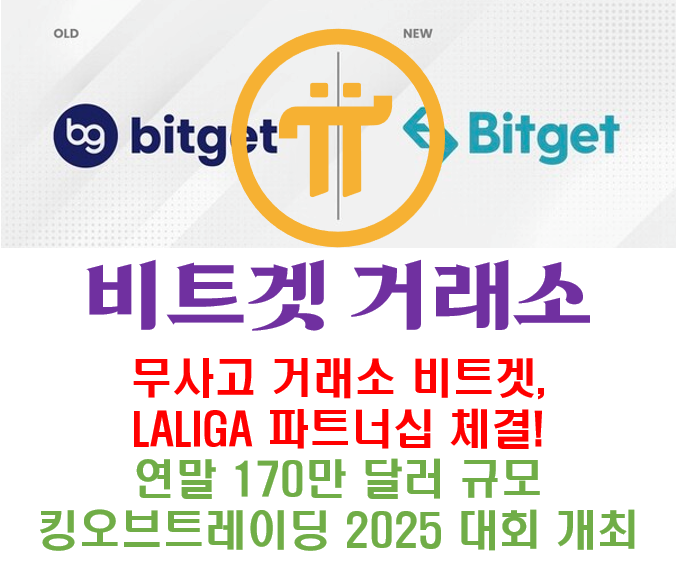  [Bitget] LALIGA 파트너십 체결! 연말 170만 달러 규모 킹오브트레이딩 2025 대회 개최!
