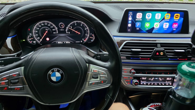  【BMW 코딩, 카플레이, 네비 업데이트】 G12 730Ld 럭셔리 2017년식 7시리즈카플레이 by TEAMDH