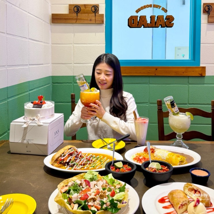  영등포 타임스퀘어 내 맛집 가성비 꿀팁 온더보더 영등포데이트