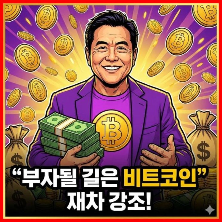  부자 아빠 가난한 아빠 저자 비트코인 팔다?