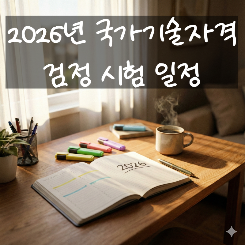 [2026년 국가기술자격 시험일정] 큐넷 공고 완벽 정리! (정보처리기능사 → 프로그래밍기능사 ....