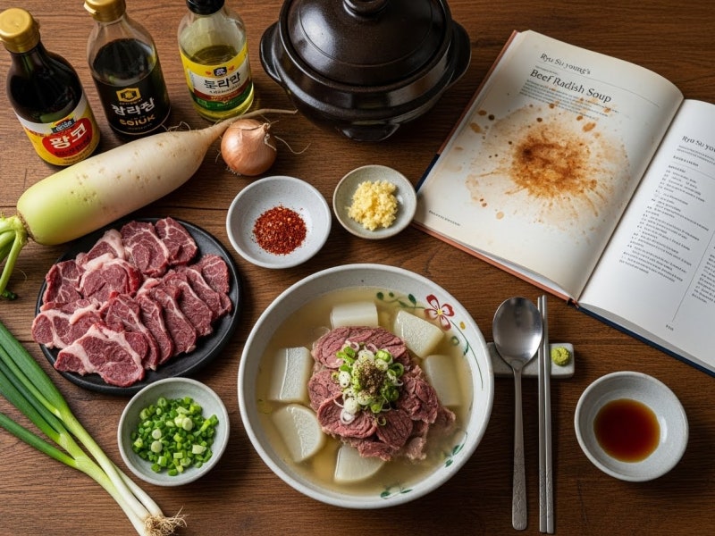 누구나 실패 없이! 류수영 소고기무국 맛있게 끓이는 법