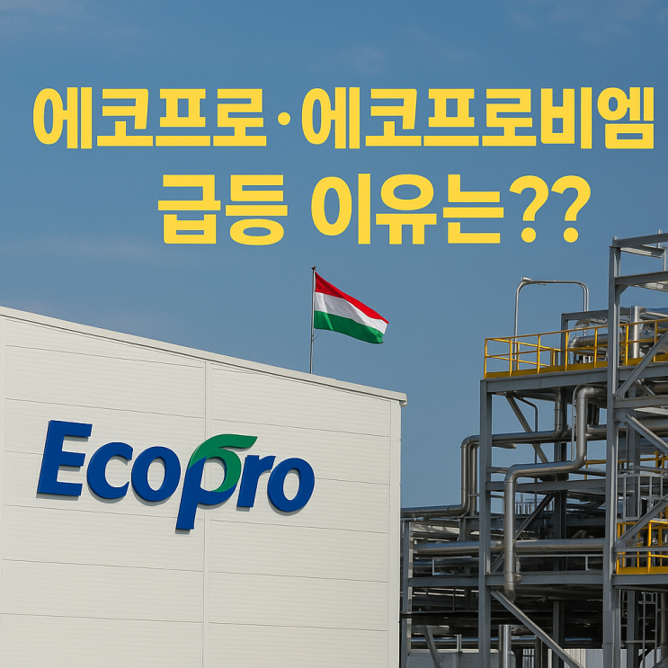  포스코홀딩스·포스코퓨처엠은 조용...에코프로·에코프로비엠은 급등 이유는??
