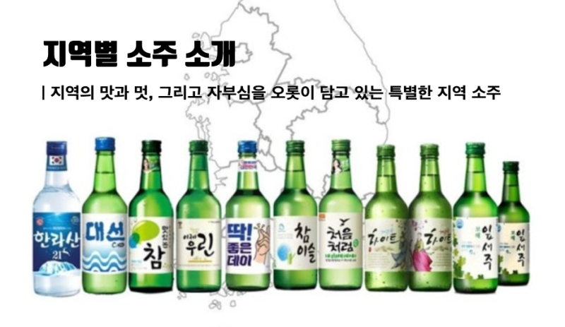 지역 소주 소개