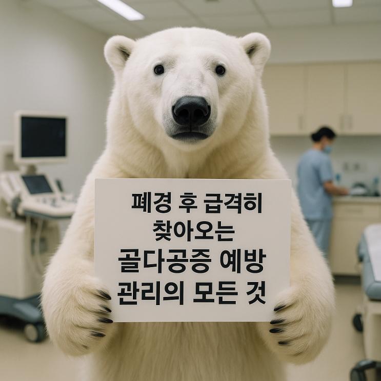  폐경 후 급격히 찾아오는 골다공증 예방과 관리의 모든 것