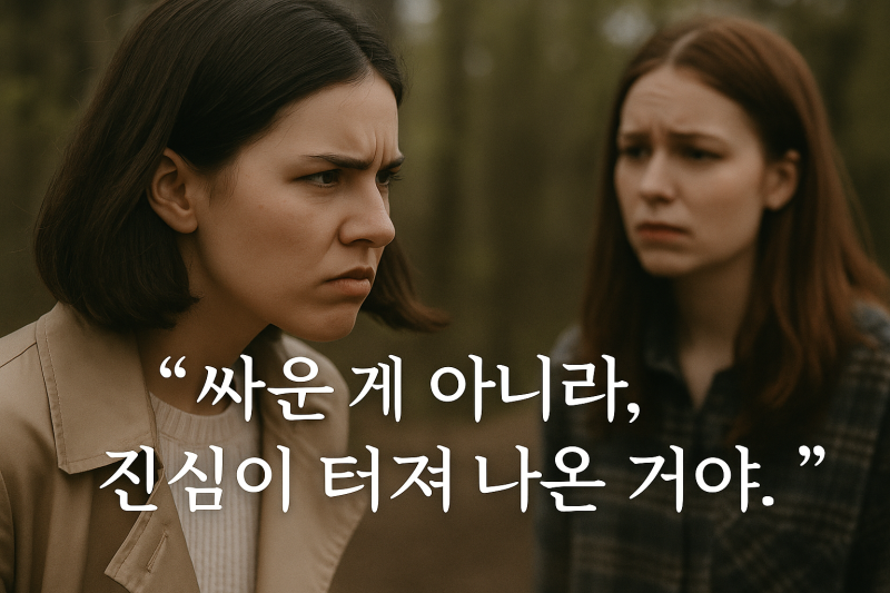 친한 친구와 싸우는 꿈해몽_말 못 한 진짜 속마음이 드러난 걸까?