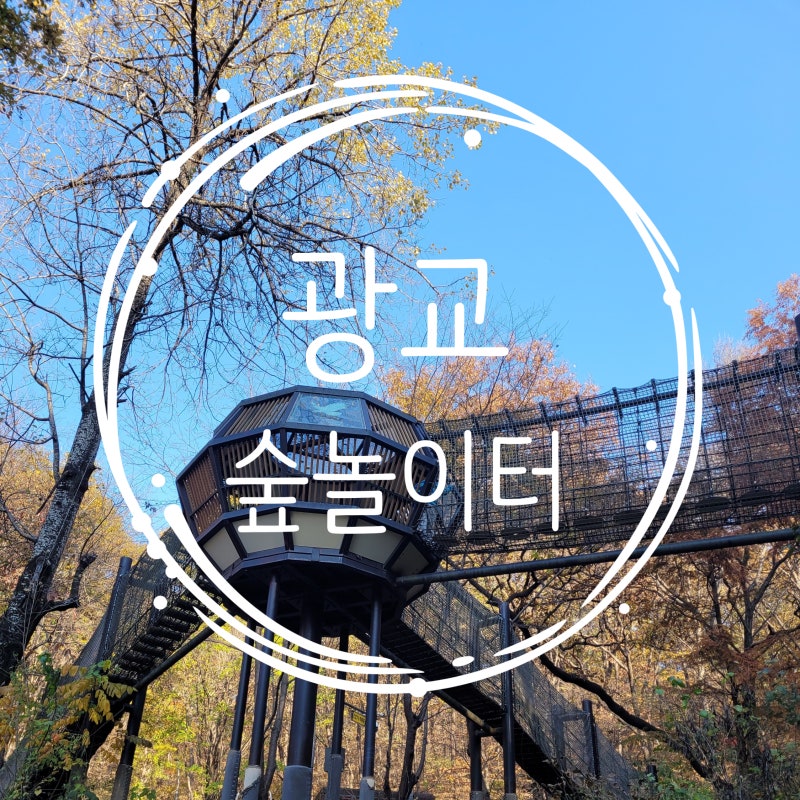 [숲놀이터] 광교중앙공원 유아숲체험원 방문 후기