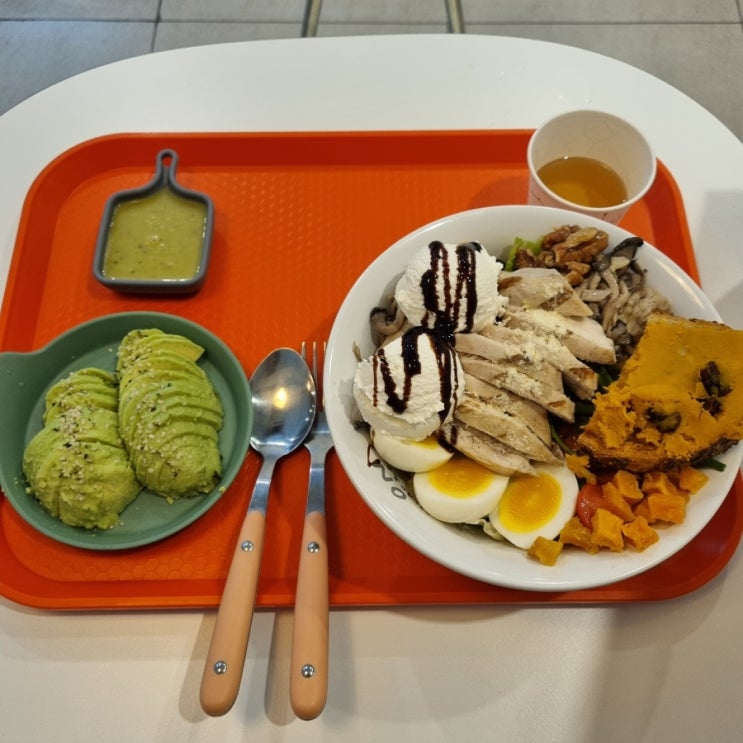  경안동 맛집 온히어 온샐러드&포케 광주경안점 샐러드 시식 후기