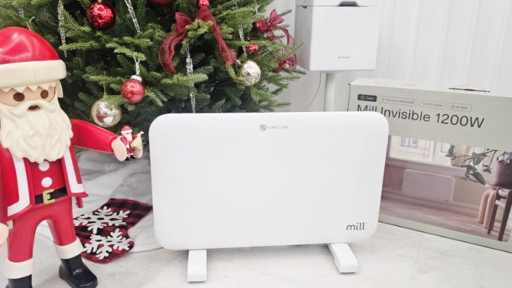  가정용 난방기 밀 컨벡션 전기 난로 MILL 1200W 감성 인테리어 라디에이터 욕실 히터