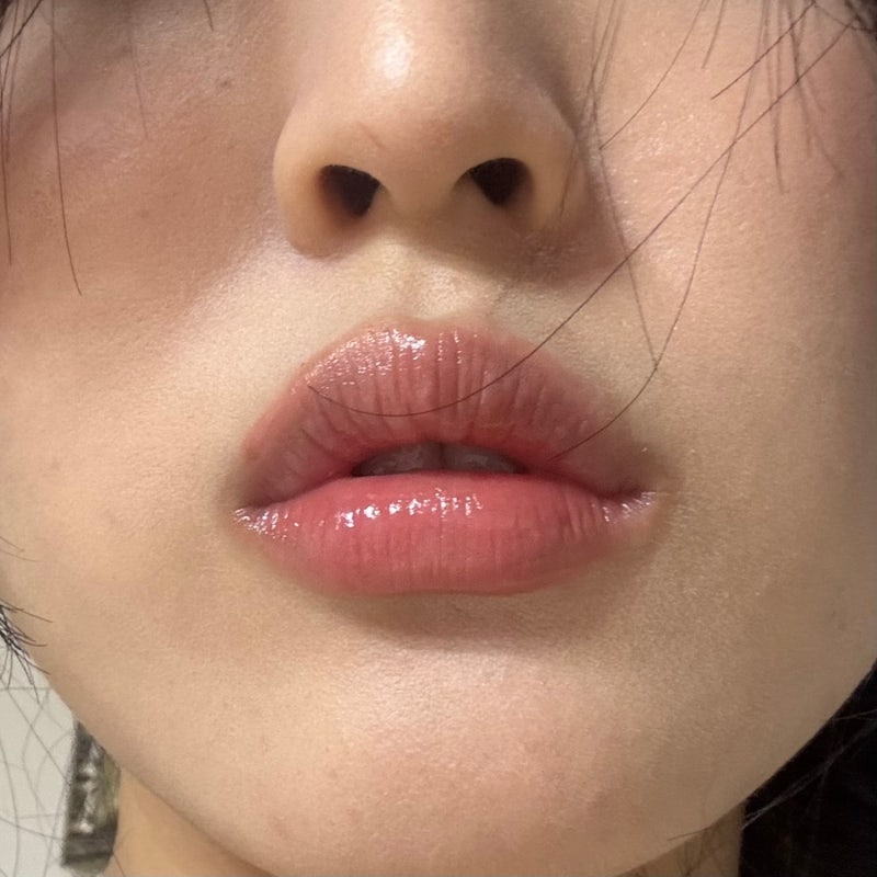 입생로랑 러브 샤인 캔디 글로우 7B 누드 플레져 발색 후기