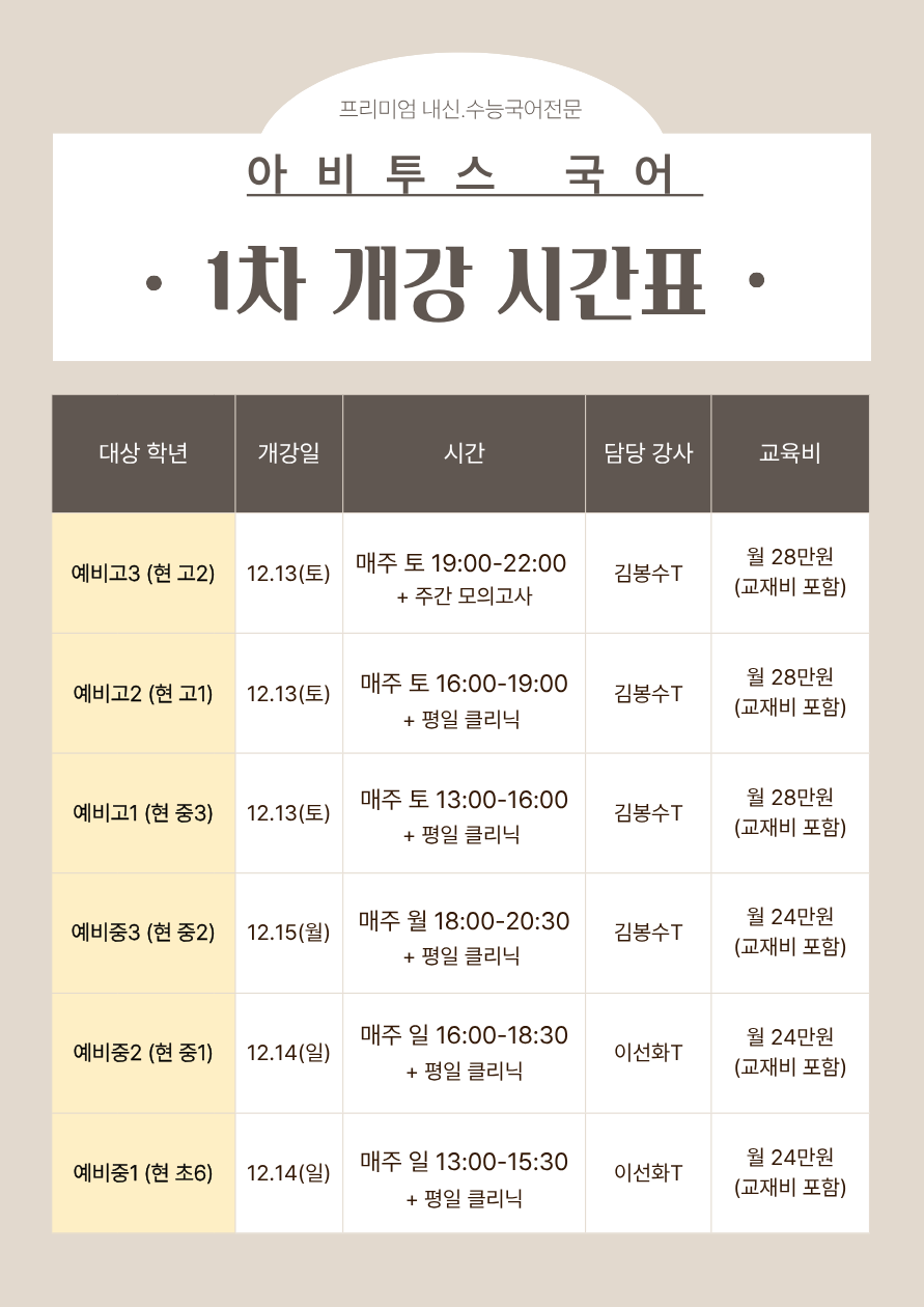 아비투스 국어학원 논산관 사진 3