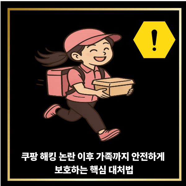  쿠팡 해킹 논란 이후 가족까지 안전하게 보호하는 핵심 대처법