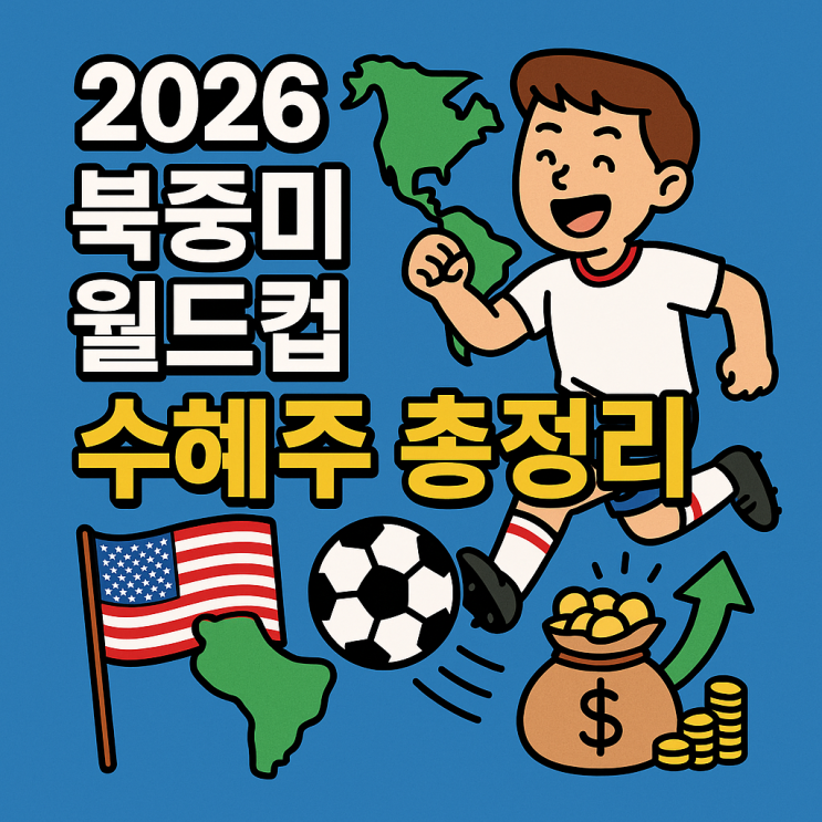  2026 북중미 월드컵 수혜주 총정리, 치킨 맥주부터 중계권 미디어 관련주까지 미리보기 (하이트진로, SOOP)