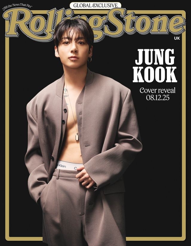 <b>정국</b> - <b>롤링스톤</b> 글로벌 에디션 매거진 디지털 표지 장식 12.1