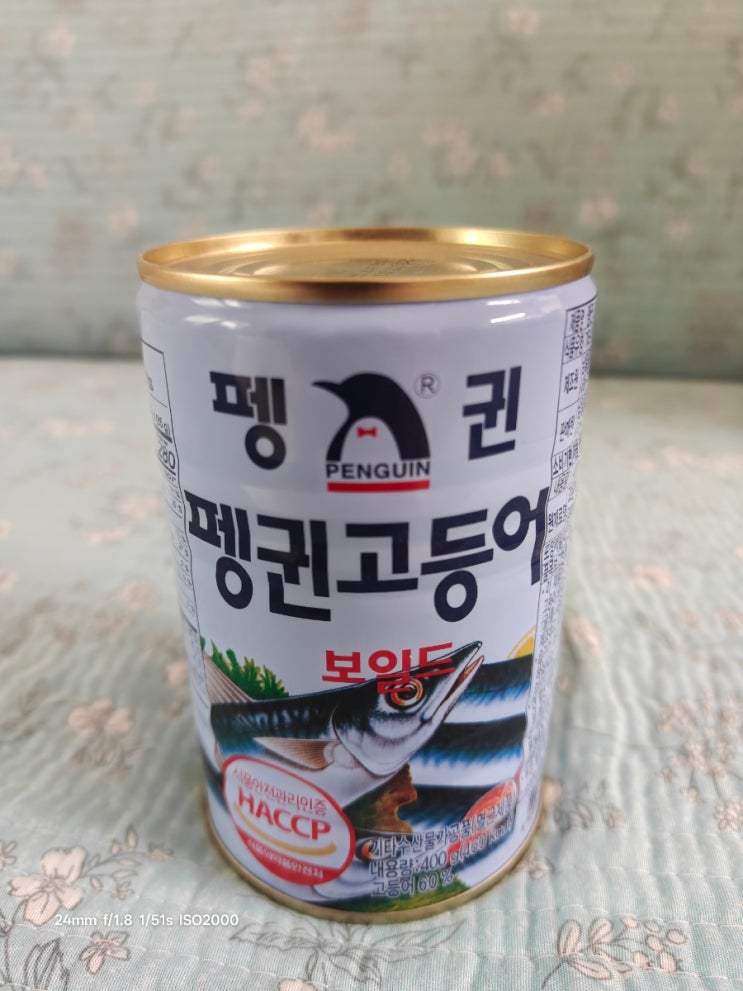  [내돈내산] 펭귄 고등어 보일드 통조림 후기