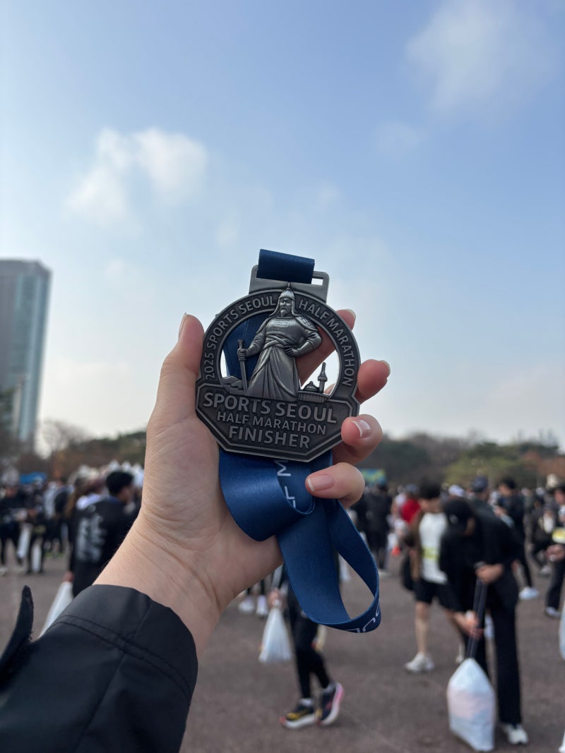 인생 첫 마라톤 10km 완주 성공  / 스포츠서울 하프마라톤 ♀️