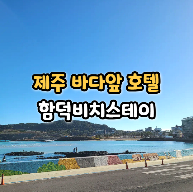  함덕비치스테이 제주 트윈룸 후기 바다와 가까운 제주 호텔 추천