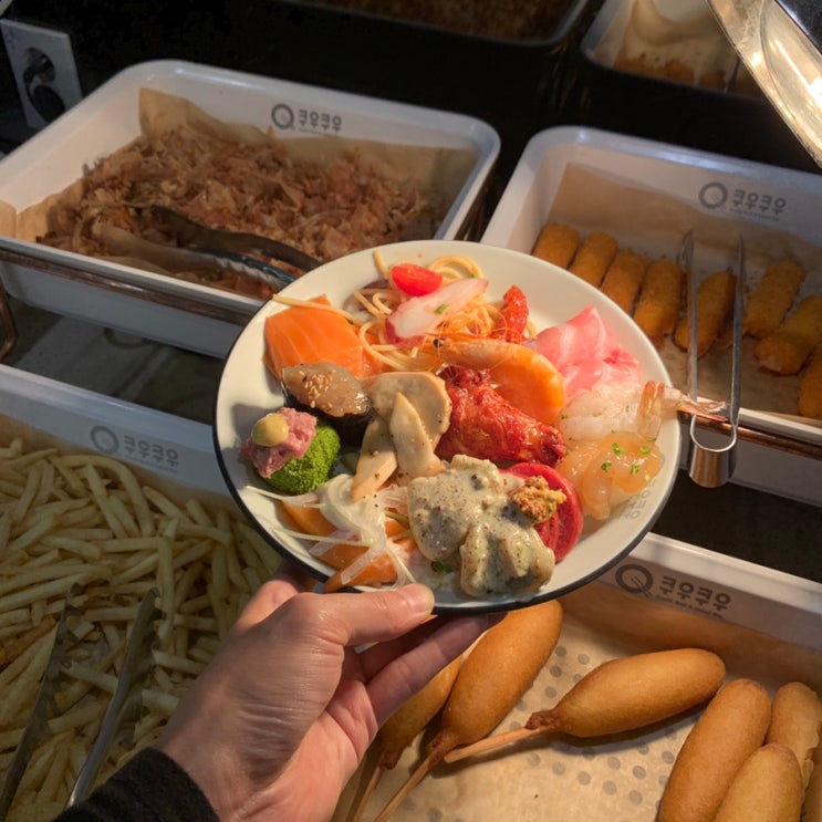  쿠우쿠우 노원점 평일 점심 가격 좋은 노원 가족모임 초밥 맛집
