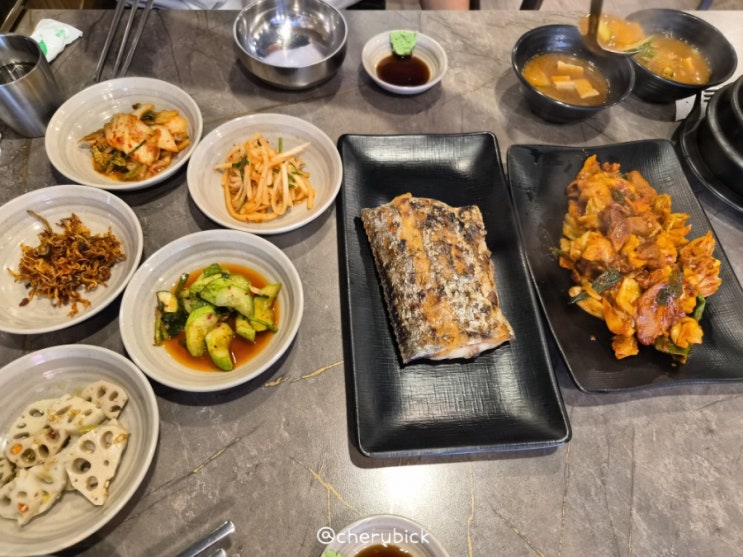  신설동 밥집 생선구이 한일식당 내돈내산