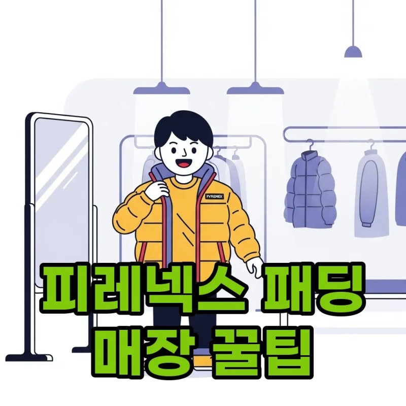 피레넥스 패딩, 매장 방문 전 필독! 스텐 & 키즈 정보까지