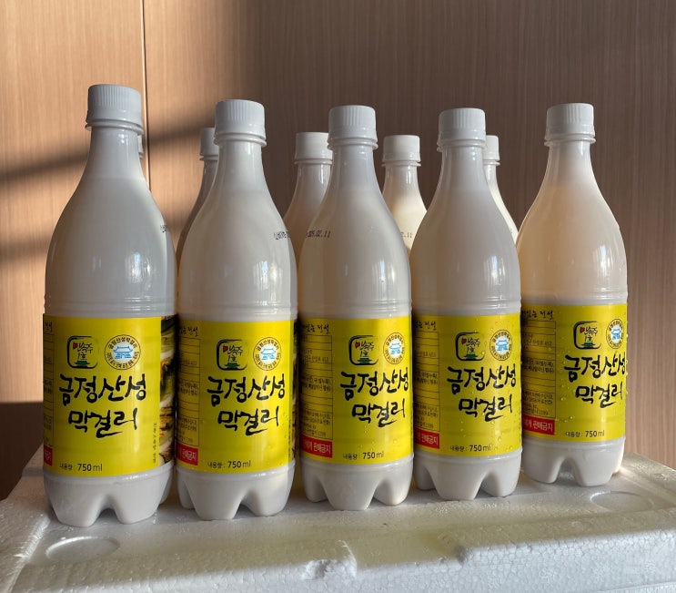  금정산성막걸리 도수, 맛 그리고 동래식 파전 조합
