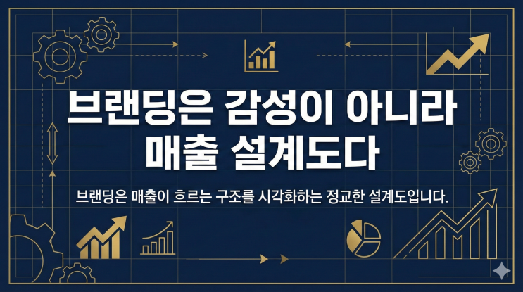  브랜딩은 감성이 아닙니다. ‘매출 구조’를 시각화하는 설계도입니다 (로고스 브랜드 철학)