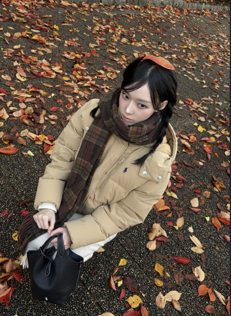  [셀럽 패션] 에스파 윈터처럼 귀엽게 데일리 패딩 코디 참고하기